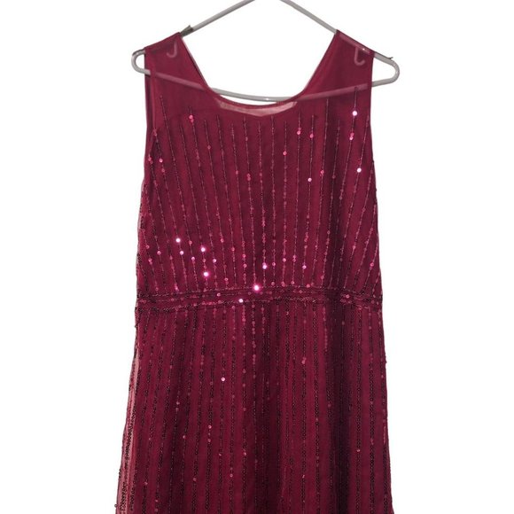 red sequin dress - Picture 2 of 7